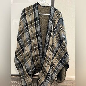 Wrap sweater cardigan